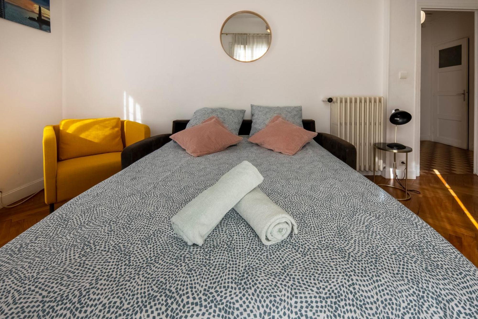 * Le Provencal * Cosy Flat 3 Min Walk From The Sea